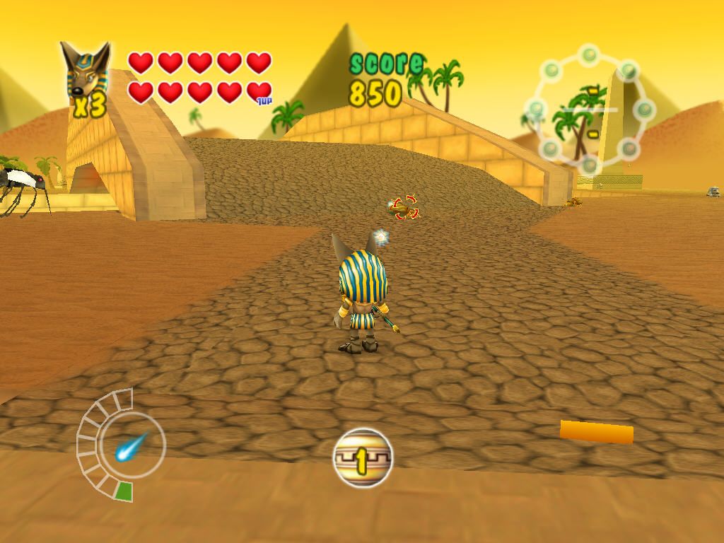 Anubis II screenshot 4 for Wii